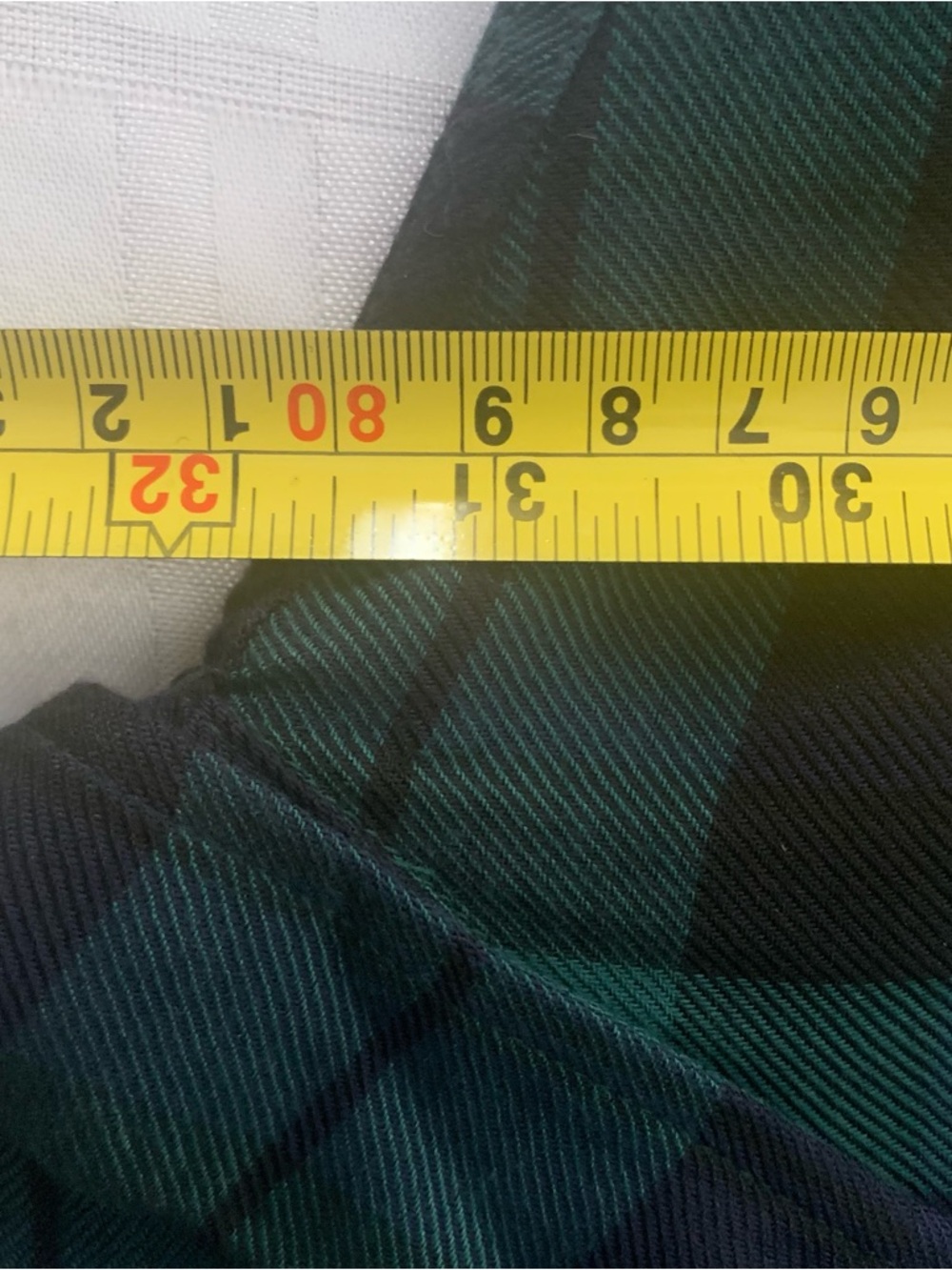 🆕 Chaps Black Watch Tartan Shirt Plaid Button Up Classic Black Green 1X - Picture 14 of 15